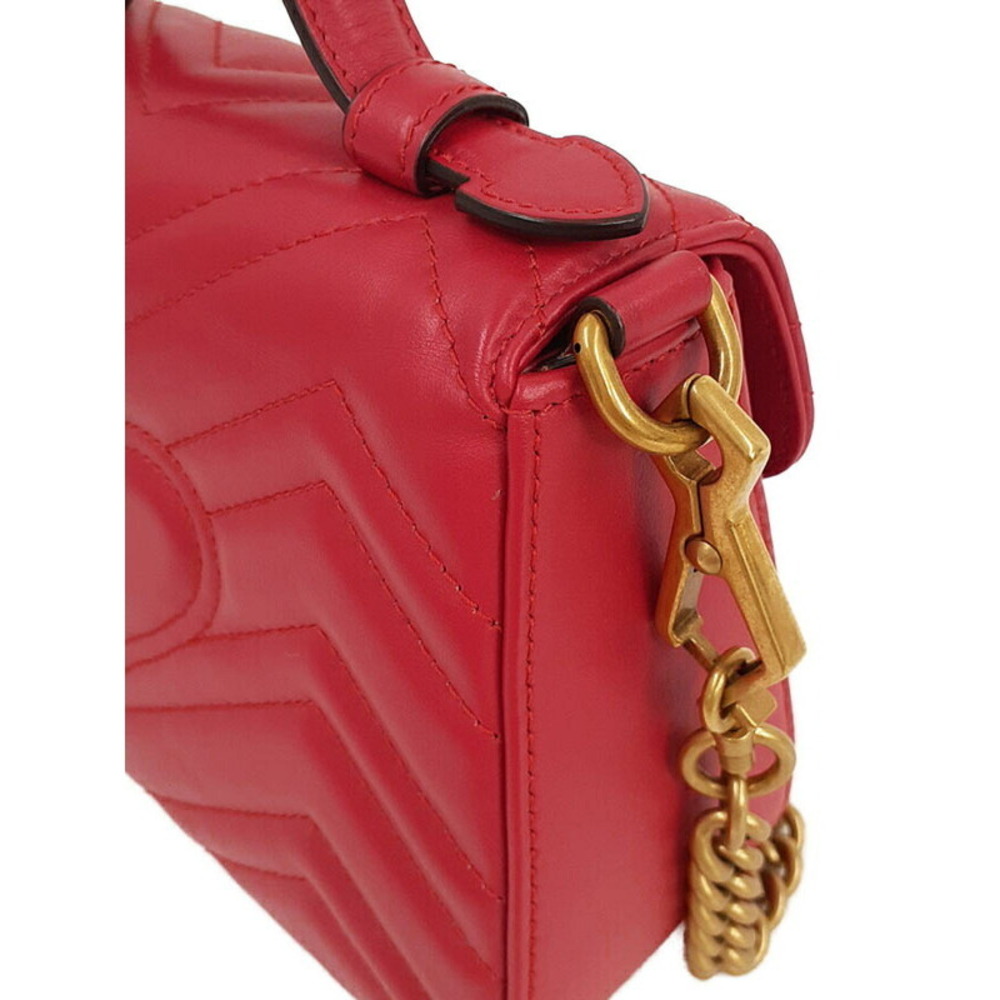 GUCCI GG Marmont Top Handle Bag - Picture 4 of 9